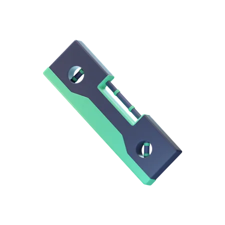 Spirit Level  3D Icon