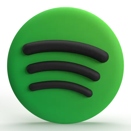 Spotify  3D Icon