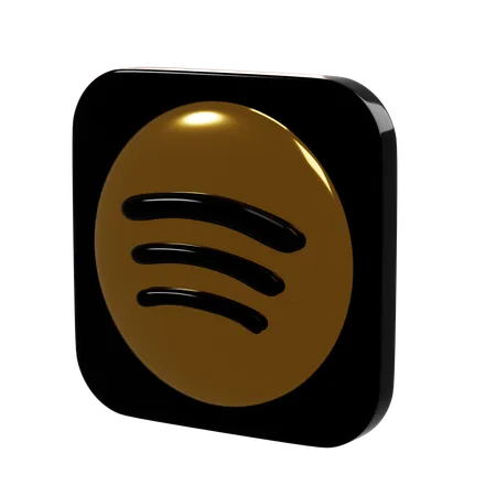 Spotify  3D Icon