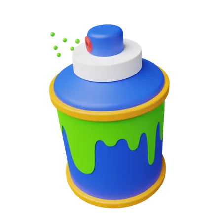 Spray Color  3D Icon