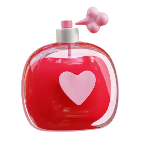 Spray de amor  3D Icon