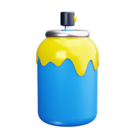 Spray Paint  3D Icon