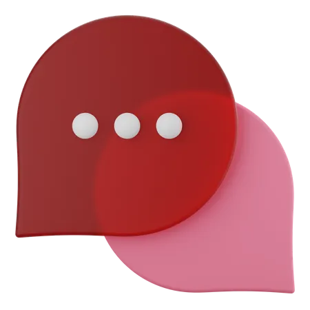 Sprechblase  3D Icon