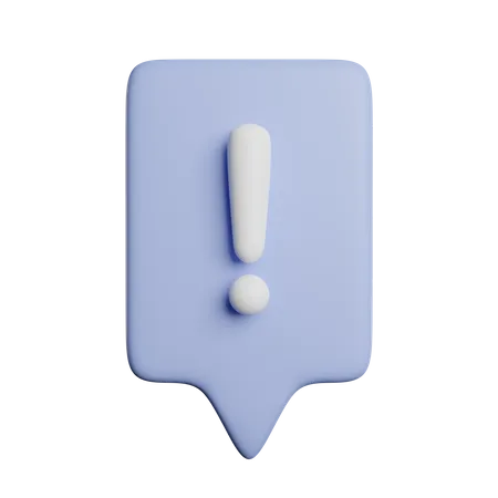 Sprechblase  3D Icon