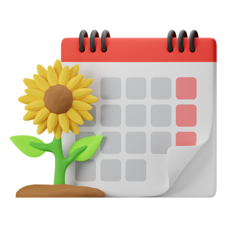 Spring  3D Icon