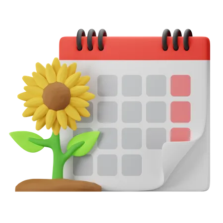 Spring  3D Icon