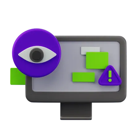 Spyware  3D Icon