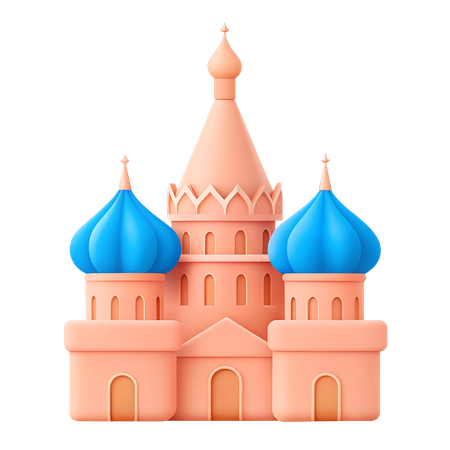 St. Basil's Cathedral  3D Icon