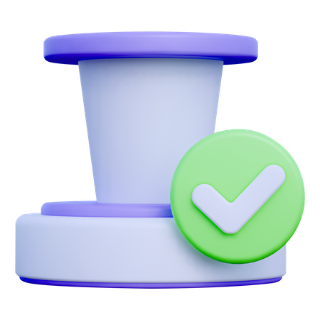 Stamp  3D Icon