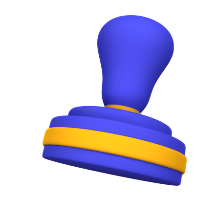 Stamp  3D Icon