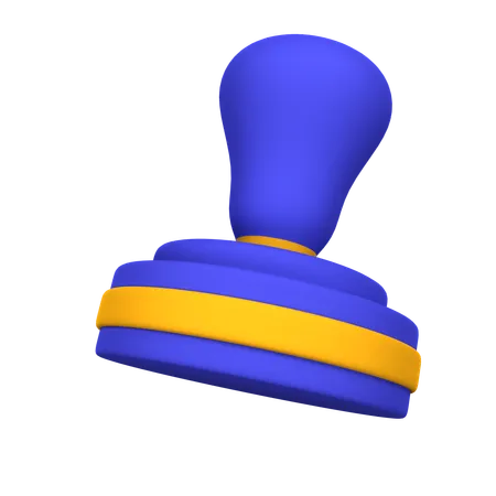 Stamp  3D Icon