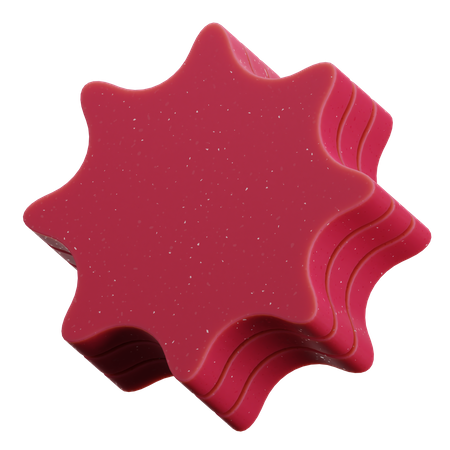 Star Abstract Shape  3D Icon