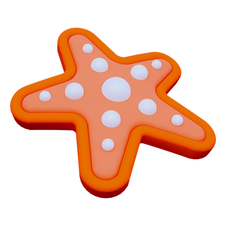 Starfish  3D Icon