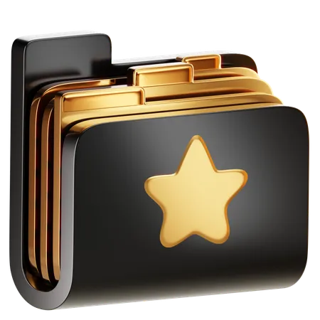 Starred  3D Icon