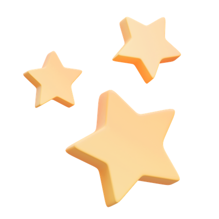 Stars Decoration  3D Icon