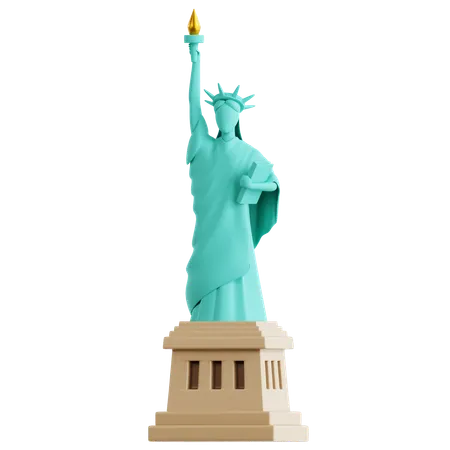 Statue of Liberty  3D Icon