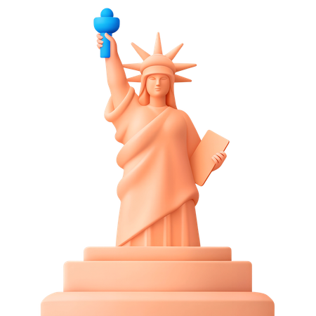 Statue of Liberty  3D Icon