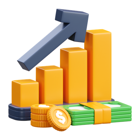 Stock Market  3D Icon