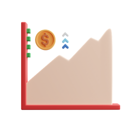 Stock Market  3D Illustration