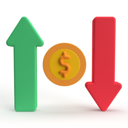 Stock Market  3D Icon