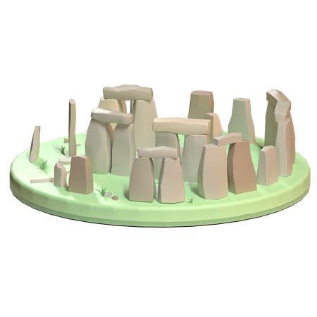 Stonehenge  3D Icon