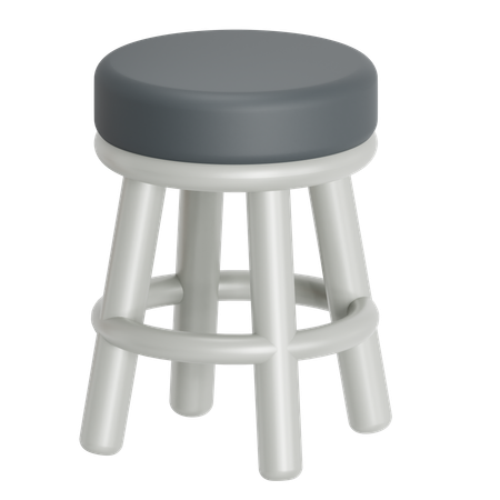 Stool  3D Icon