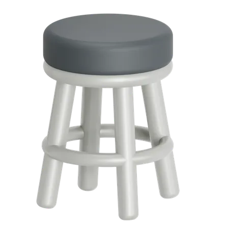 Stool  3D Icon