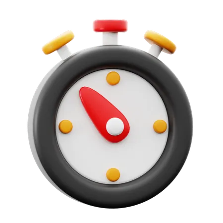 Stopwatch  3D Icon