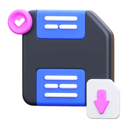 Storage Device  3D Icon