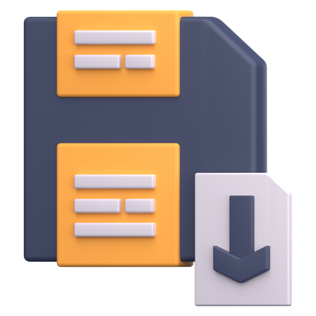 Storage Device  3D Icon