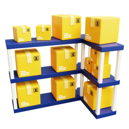 Storage Package  3D Icon