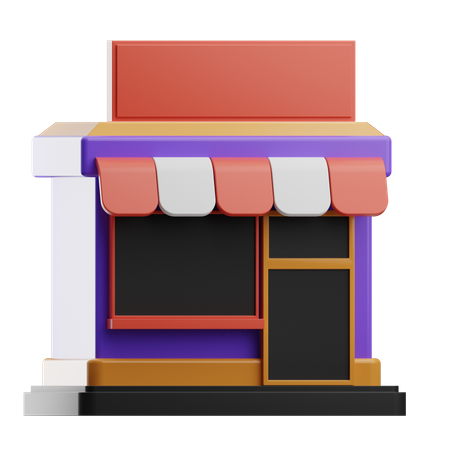 Store  3D Icon