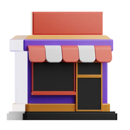 Store  3D Icon