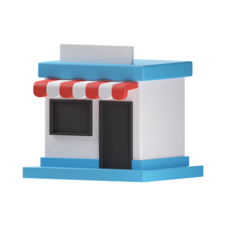 Store  3D Icon