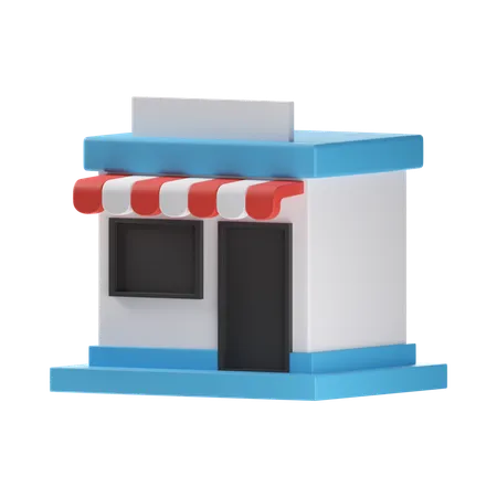 Store  3D Icon