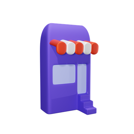 Store  3D Icon