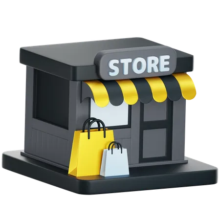 Store  3D Icon