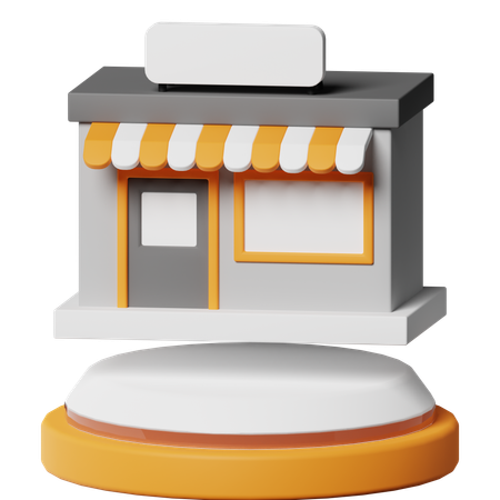 Store  3D Icon