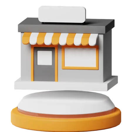 Store  3D Icon