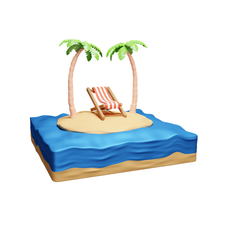 Strand  3D Icon