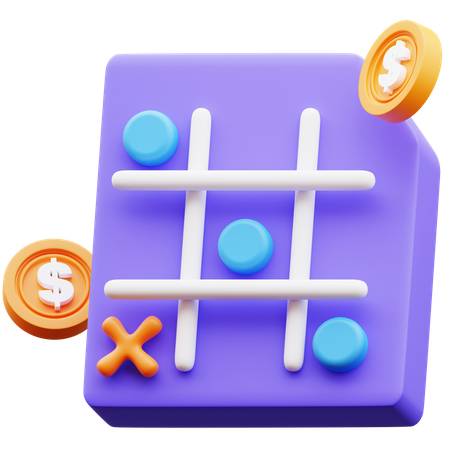 Strategy  3D Icon