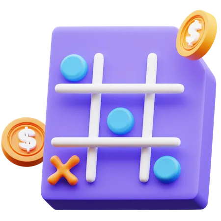 Strategy  3D Icon