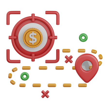 Strategy  3D Icon