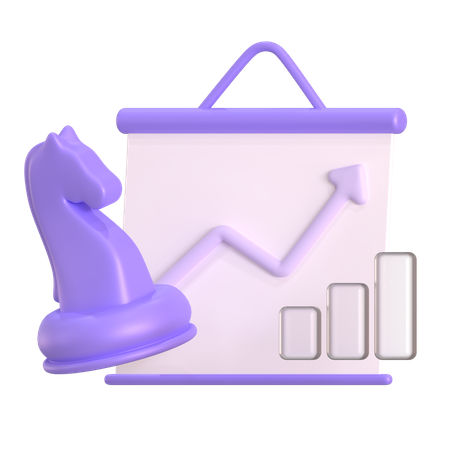 Strategy Business  3D Icon