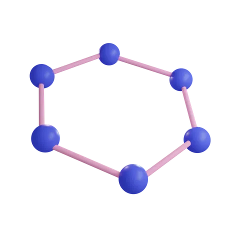 Structure circulaire  3D Icon