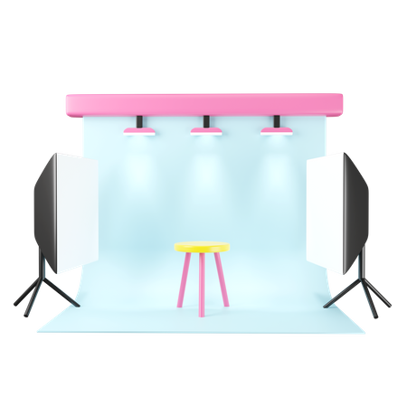 Studio  3D Illustration