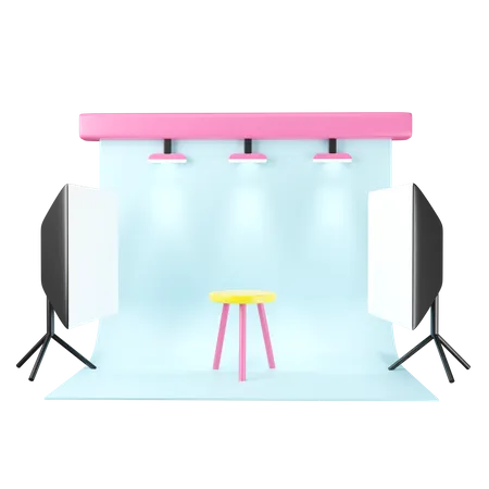 Studio  3D Illustration