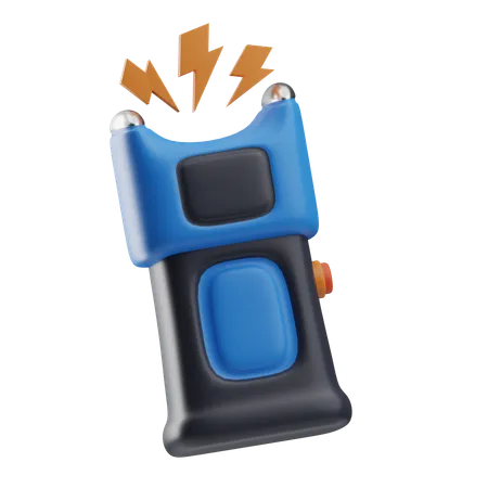 Stun Gun  3D Icon