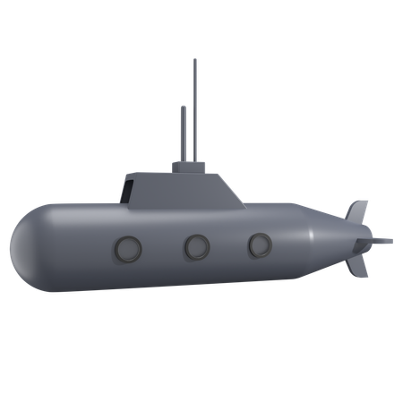 Sub Marine  3D Icon