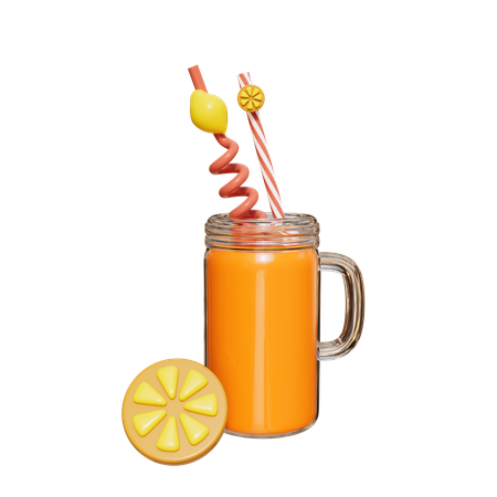 Suco de smoothie  3D Icon